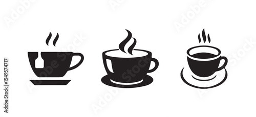 Coffee cup icon, vector illustration eps 10