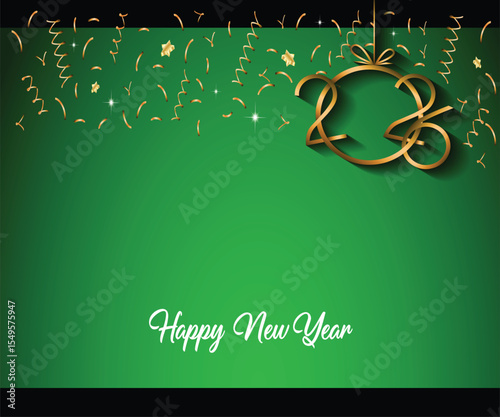 2026 Happy new year background banner for your seasonal invitations festive posters.