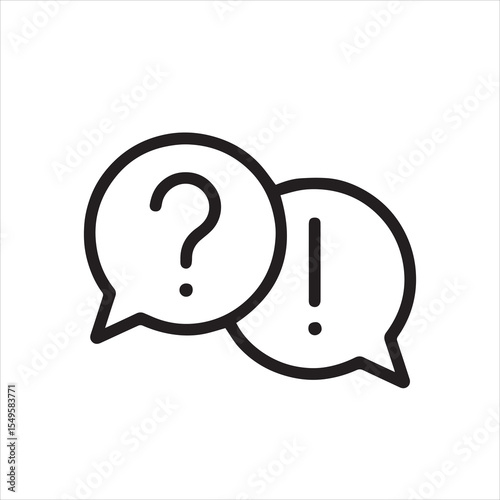 ask vector icon