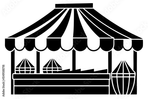 circus tent icon