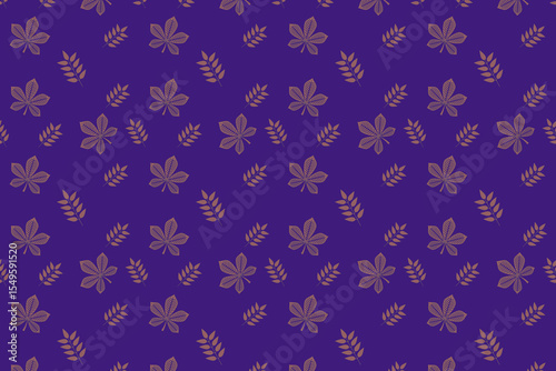 Seamless floral pattern. Beautiful floral texture.