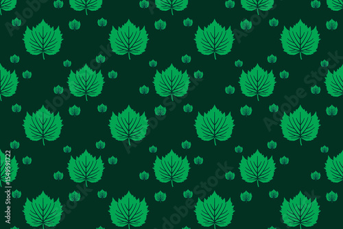 Seamless floral pattern. This design is used for textile print, bedding, curtain, wrapping, blanket, carpet and many more