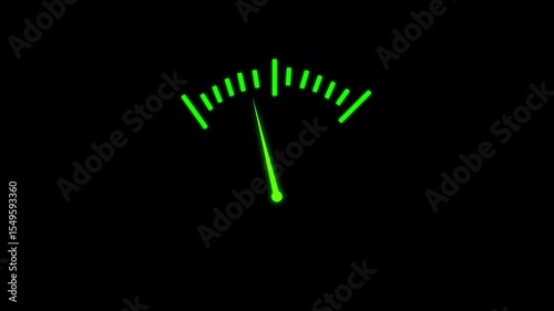 Technology speedometer Performance Racing Car moving vehicle analog speedometer car design. High quality 4k video..