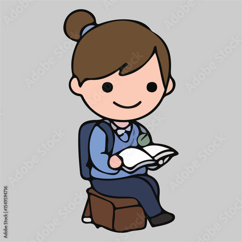 cute kawai icon, kawai icon for cute stickers, Cute icons playing music, cute icons studying, cute icons about health, the world of medicine