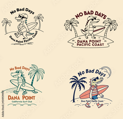 
No Bad Days Surfing Alligator in Dana Point, California