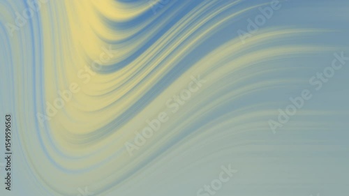 Blue yellow abstract background with swirling lines. Suitable for digital design projects, backgrounds, wallpapers, art prints, and creative graphic designs.