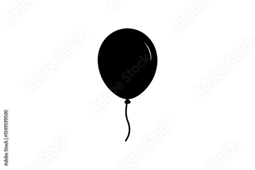 balloon isolated on white background