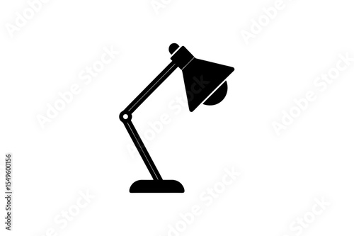 table lamp isolated on white
