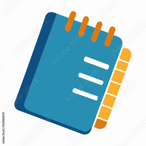 notebook and pencil