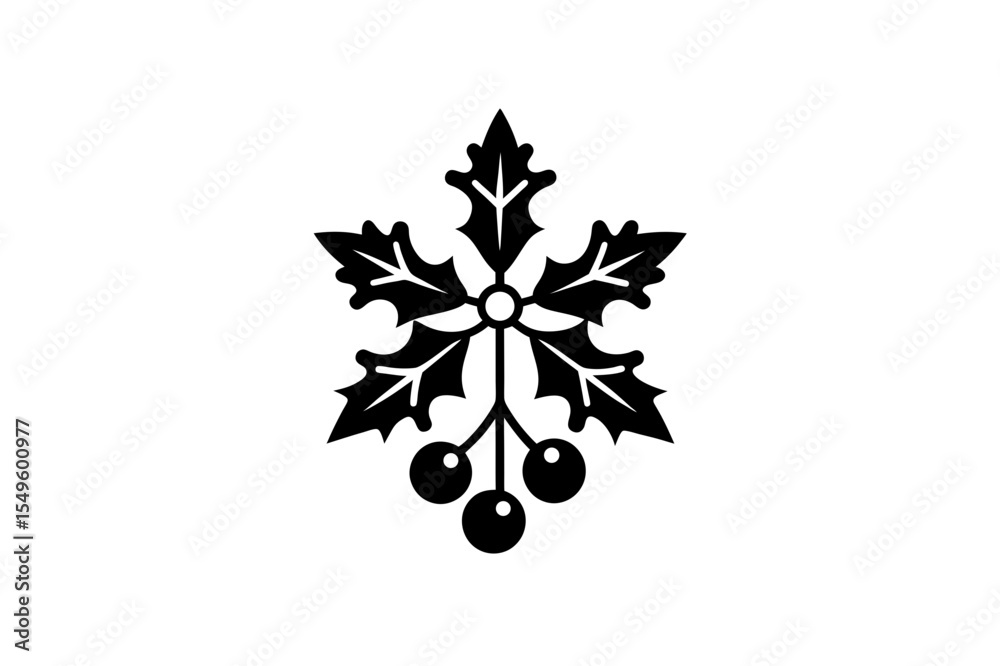 Fototapeta premium vector illustration of a maple leaf