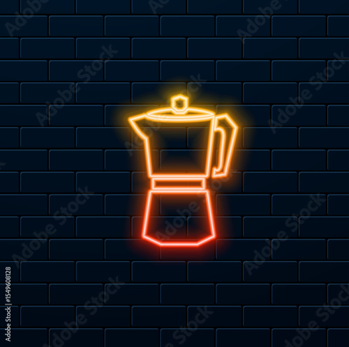 blender concept icon illustration. neon style. illustration thin web design symbol vector line stroke symbol. blender concept icon