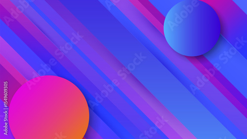 abstract gradient with soft vibrant color