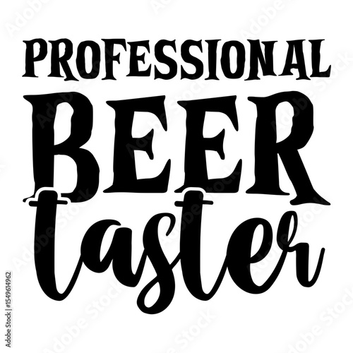 Professional Beer Taster SVG