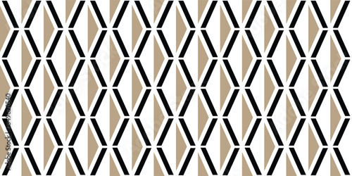Seamless abstarct geometric pattern. Vector Illustration.