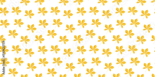 This beautiful yellow floral pattern on a white background creates stunning visual appeal
