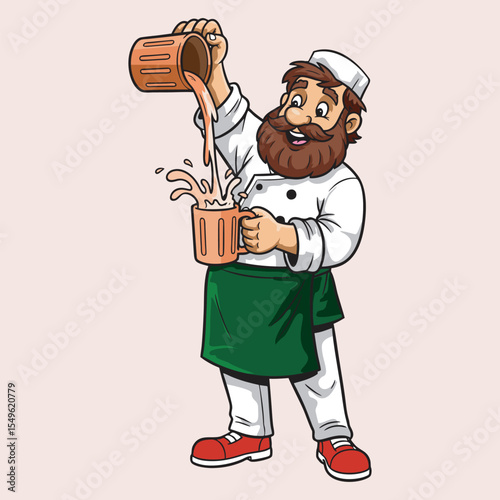 Traditional Milk Tea seller