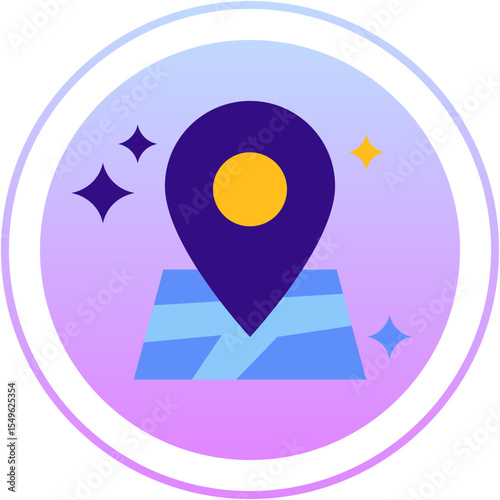 Location Icon — Map Pin, GPS & Navigation SVG

