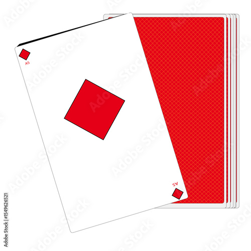 pocker ace of diamonds