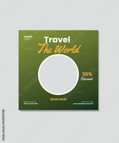 Tropical Summer Vacation Travel Concept Background