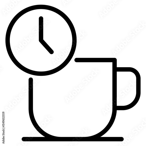 Break Time outline icon