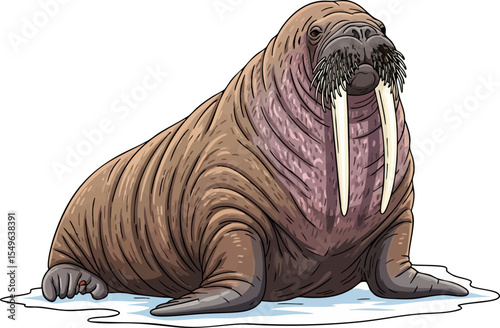 Walrus with Tusks