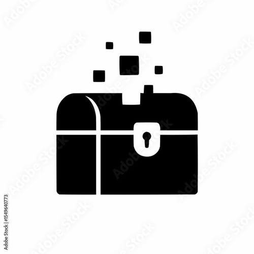 Vector calendar icon with business travel luggage symbols isolated on white