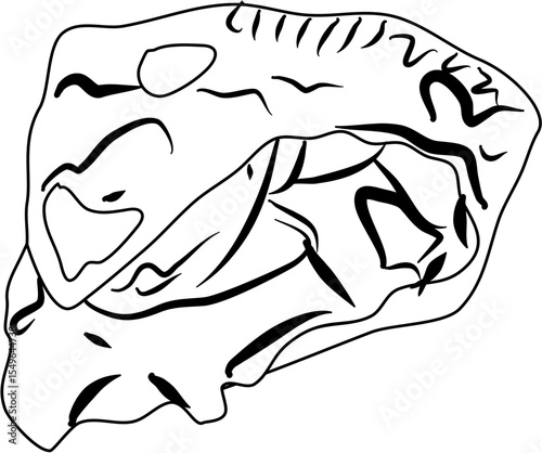 Apple pie coloring page
