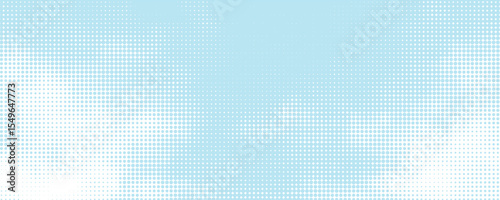 Photos Blue halftone gradient pattern