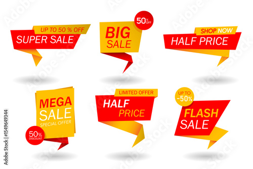 Sale badge collection