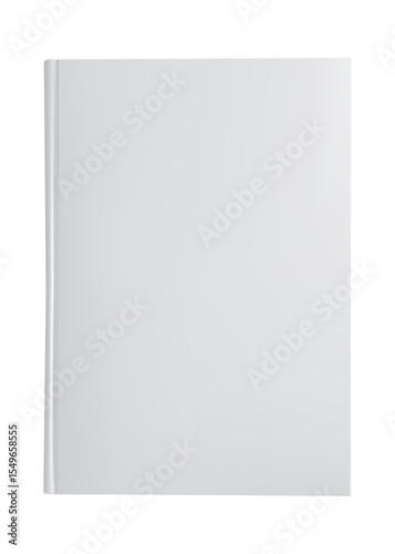 Realistic book. Learning or education concept. Design of closed book or notebook. Reading, learn and receive education through books. Read more books