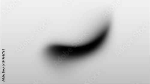 Smooth dark organic blob with a transparent background, perfect for adding an abstract, flowing, or mysterious element to digital designs and creative compositions.