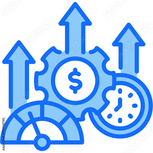 Productivity Score Icon