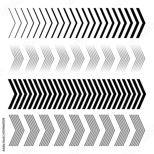 Sideways Set Linear Signs