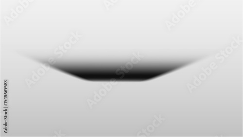  Inverted Soft Black Gradient - Unique Transparent Background PNGs for Shadow Effects, Depth & Abstract Design Elements