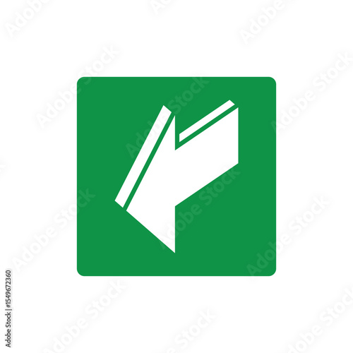 Emergency Exit Sign Pull Escape Route