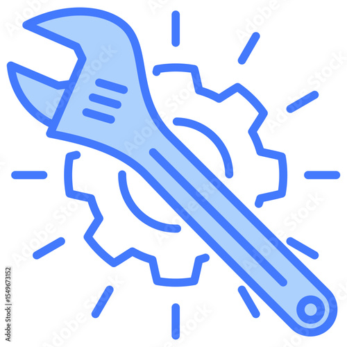Service Blue Icon