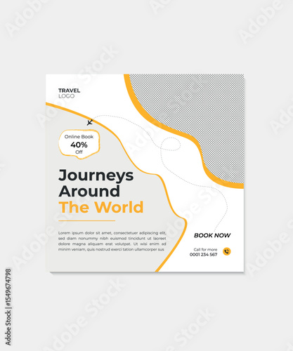 Summer Travel Deals – Explore More with Nature Vibes social media post