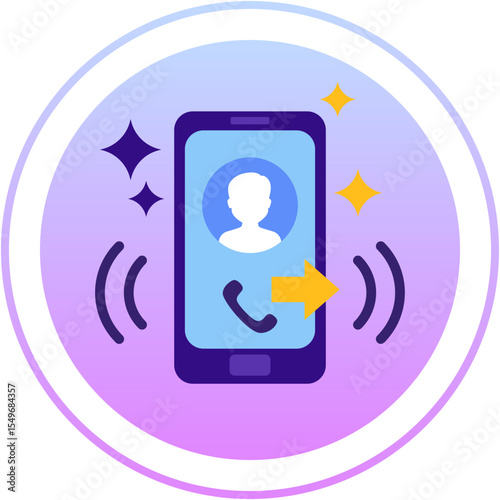 outgoing-Sending Call Icon — Outgoing Call & Phone Dialing SVG



