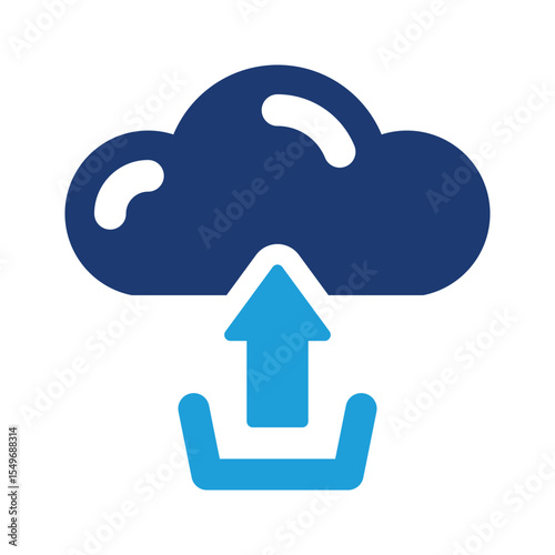 Cloud upload icon