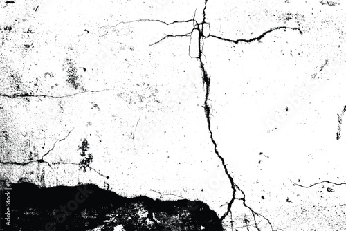 Rough Grunge Monochrome Wall Texture