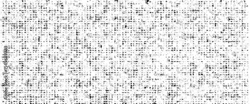 Vector modern black sketchy seamless minimal geometric pattern and white background