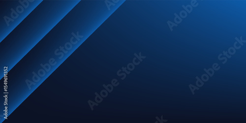Blue black abstract background geometry shine and layer element vector for presentation design. Suit for business, corporate, institution, party, festive, seminar, and talks