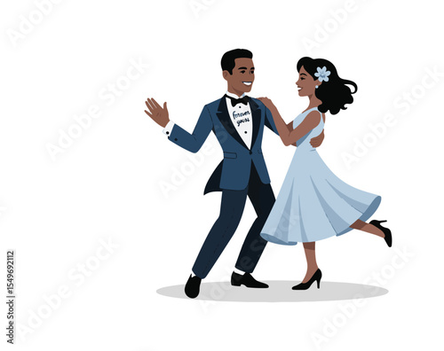 silhouette of a couple