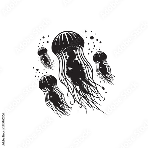 Jelly fish Vector (2).eps