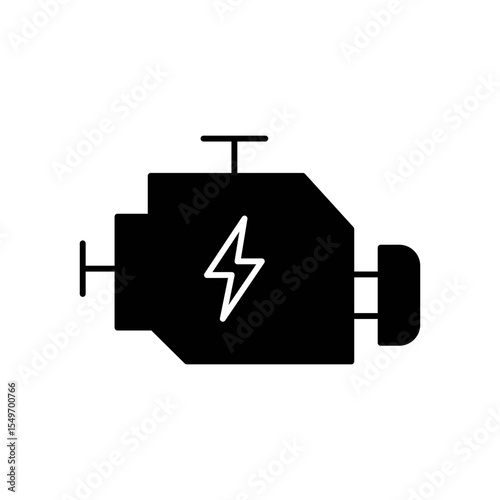 Universal Energy Source Line Icon