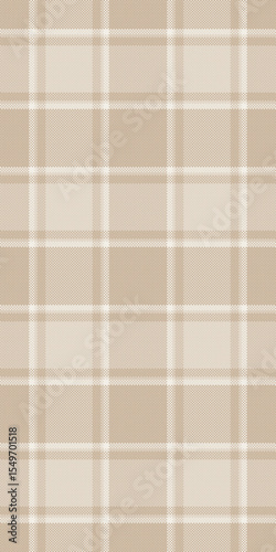 Subtle beige and offwhite plaid pattern.  Perfect for textile designs, website backgrounds, or stationery.  Evokes feelings of warmth, comfort, and understated elegance.