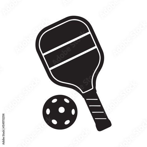 Black and white baseball cap and striped scarf on white background isolated as vector object