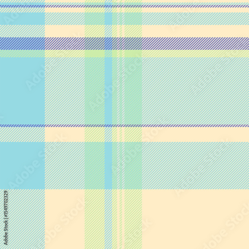 Pastel plaid pattern, perfect for textile design, fashion, and springsummer projects. This soft, calming image evokes feelings of serenity and freshness.