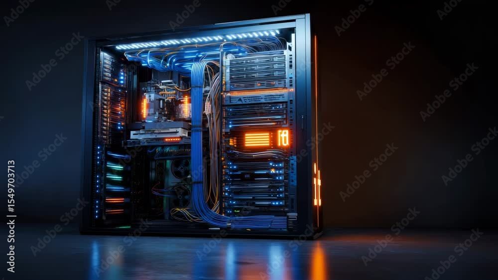 Advanced Data Center with Active Servers