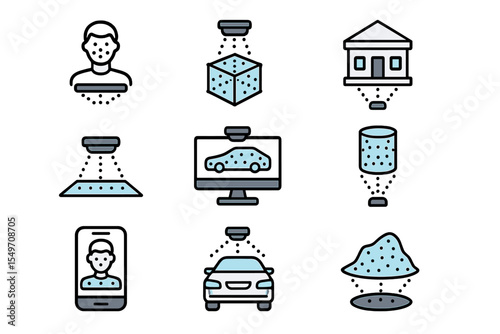 Modern technology highlights 3D scanning processes in various applications across industries and its benefits in enhancing precision